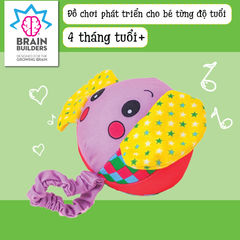 Đồ chơi trẻ sơ sinh 4 tháng tuổi - Kích thích phối hợp vận động tay & chân cho bé từ People Nhật Bản BB124