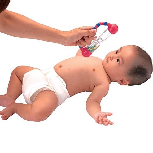 Đồ chơi bé sơ sinh 2 tháng tuổi - Xúc xắc kích thích thị giác từ People Nhật Bản BB108