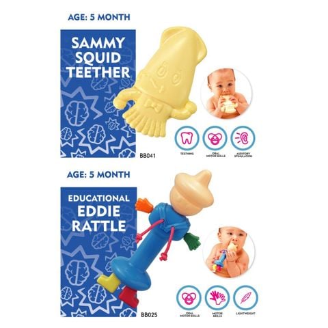 Combo Gặm Nướu Giảm Ngứa Nướu Cho Bé Từ 5 Tháng - People Nhật Bản