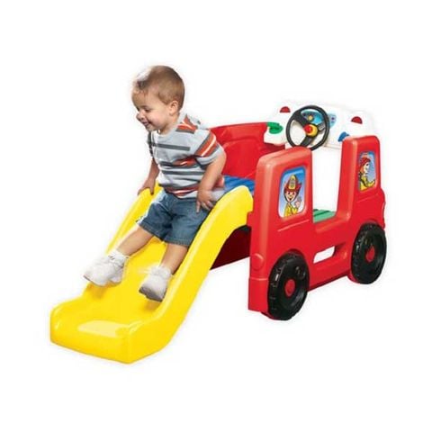 Bộ cầu tuột mini mô hình cứu hỏa Little Tikes LT-173776E3