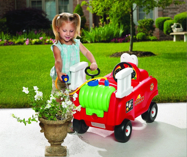 Xe chòi chân (Mô hình xe cứu hoả) Little Tikes LT-616129