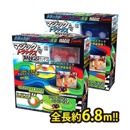 Bộ đồ chơi đường đua dạ quang xe Magic Tracks - Rangs Japan
