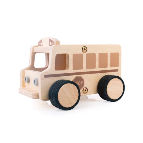 G6725 Guidecraft Wooden School Bus