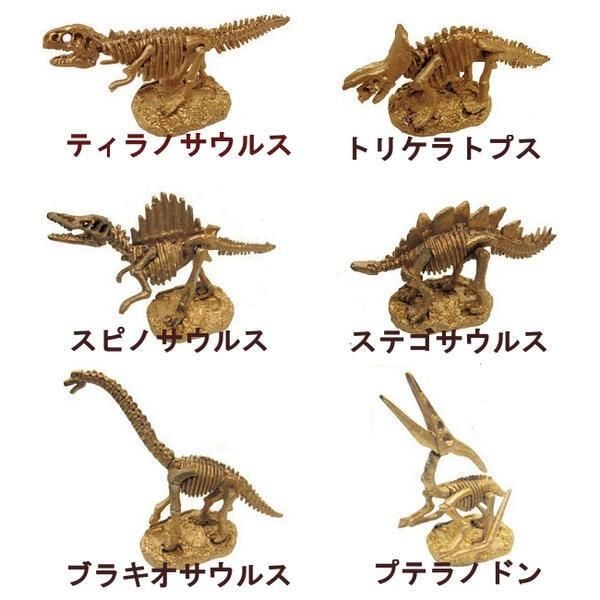 Bộ đồ chơi khảo cổ học - Sưu tập hóa thạch Khủng Long Treasure Hunt Gold hàng chính hãng NOB Nhật Bản
