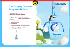 [Doraemon] Vật Trang Trí Treo Xe Hơi Bộ Khuếch Tán Hương Thơm