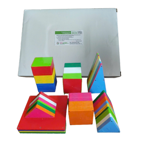 Đồ chơi xếp hình nam châm PEOPLE Nhật Bản - Bộ 100 chi tiết PGS100