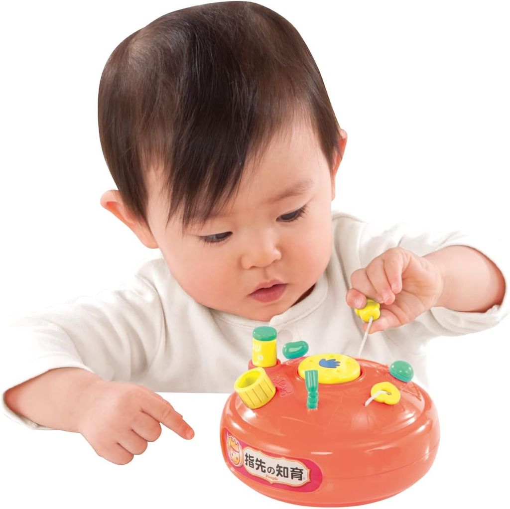 Đồ chơi dành cho bé 7 tháng tuổi – Kiểu kéo thả giúp bé phát triển vận động tinh từ PEOPLE Nhật Bản UB063