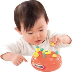 Đồ chơi dành cho bé 7 tháng tuổi – Kiểu kéo thả giúp bé phát triển vận động tinh từ PEOPLE Nhật Bản UB063