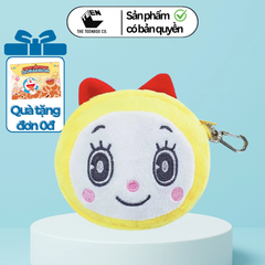Bóp Mini Hình Mặt Dorami – Chính Hãng, Siêu Cute, Gắn Balo Cực Xinh