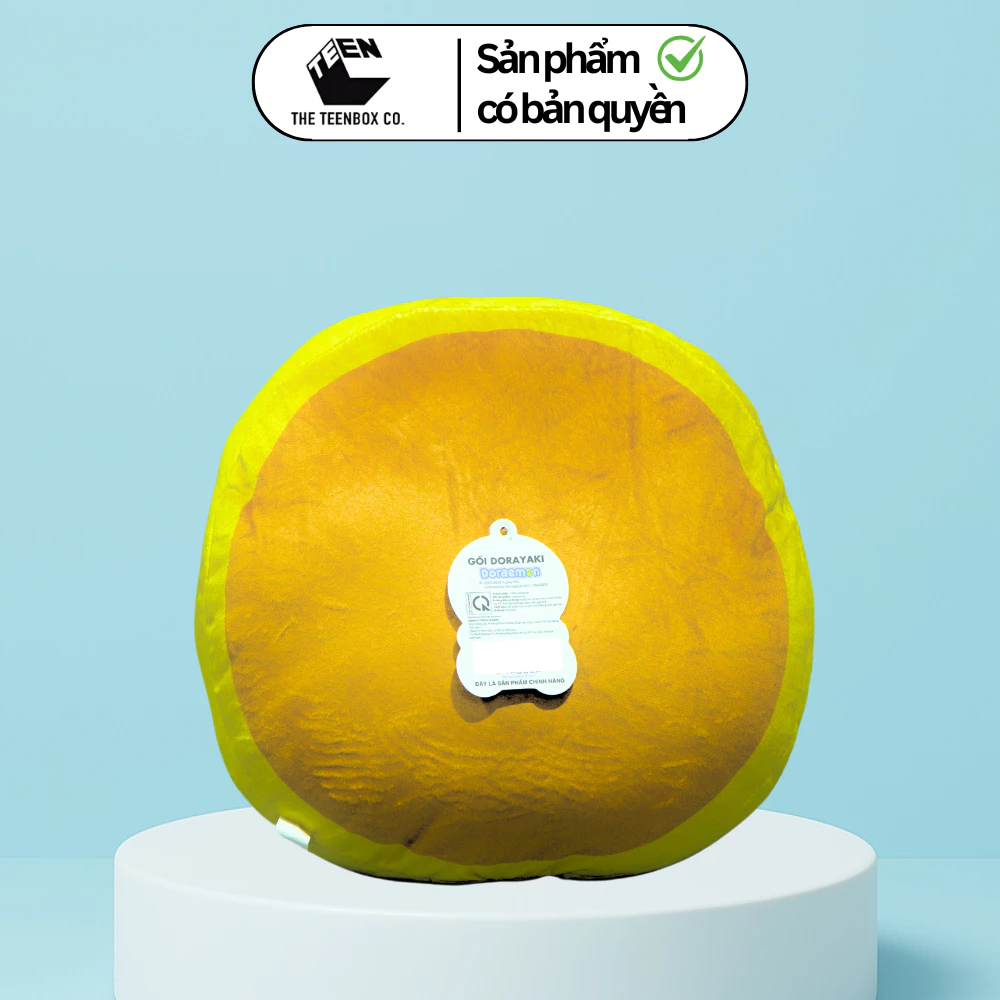 Gối Ôm Doraemon Hình Bánh Dorayaki Chính Hãng – Siêu Dễ Thương