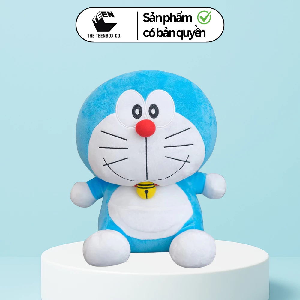 Gấu Bông Doraemon Dễ Thương – Hàng Chính Hãng, Mềm Mại Ôm Thích Mê