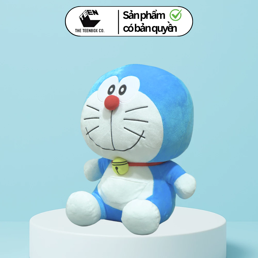Gấu Bông Doraemon Dễ Thương – Hàng Chính Hãng, Mềm Mại Ôm Thích Mê