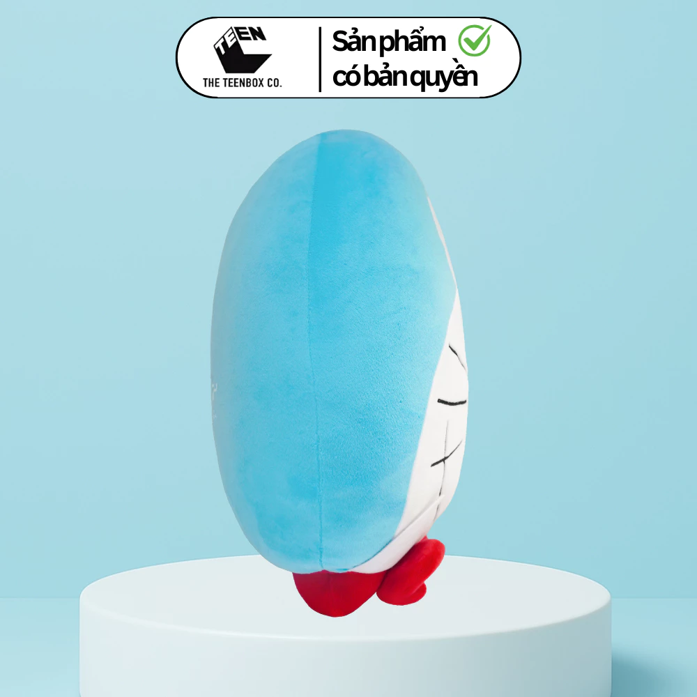 Gối Ôm Doraemon Nơ Đỏ Xinh Xắn – Hàng Chính Hãng, Chất Lượng Cao