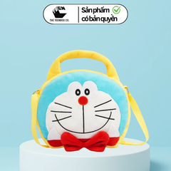 Túi Đeo Chéo Hình Doraemon Bằng Bông – Siêu Dễ Thương, Chính Hãng