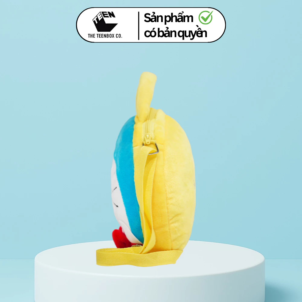 Túi Đeo Chéo Hình Doraemon Bằng Bông – Siêu Dễ Thương, Chính Hãng