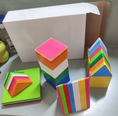 Đồ chơi xếp hình nam châm PEOPLE Nhật Bản - Bộ cơ bản 100 chi tiết PGS100