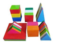 Đồ chơi xếp hình nam châm PEOPLE Nhật Bản - Bộ cơ bản 100 chi tiết PGS100