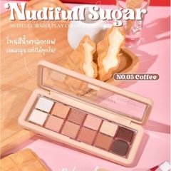 Bảng phấn mắt 10ô Sivanna color nudiful sugar play color eyes #03