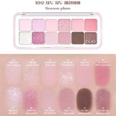 Phấn mắt Clio pro eye palette air #10 season plum