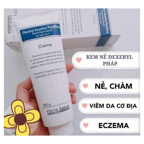 Kem dưỡng ẩm và phục hồi cho da khô hoặc dị ứng Dexeryl 250G