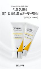 KEM CHỐNG NẮNG GEO LAMY SEMPRE HAPPY & PLEASE SKIN FIT SUNBLOCK SPF50+/PA++++ 50ML