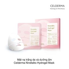 Mặt nạ Celderma ninetalks hydrogel mask căng bóng dưỡng trắng