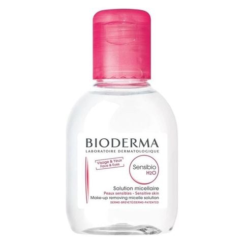 [MẪU MỚI] Nước Tẩy Trang Bioderma H2O Pháp màu hồng dành cho da nhạy cảm, da khô 100ml