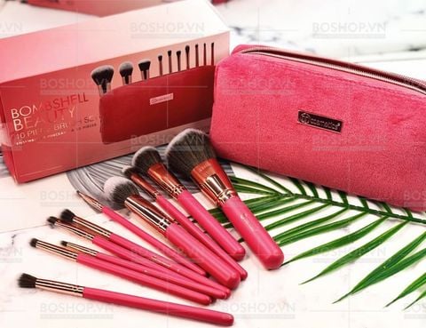 Bộ Cọ 10 cây BH Cosmetics Bombshell Beauty Piece Brush Set