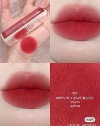 son thỏi 3ce blur matte lipstick #newtro wave đỏ lạnh