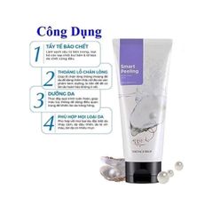 Tẩy tế bào da chết ngọc trai The Face Shop Smart Peeling Scrub (120ml)