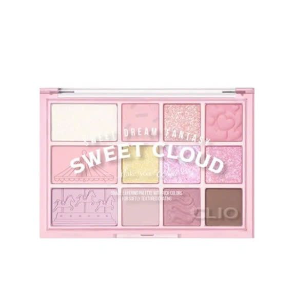 Bảng Phấn Mắt 12 Ô CLIO Shade & Shadow Palette #05 Sweet Cloud