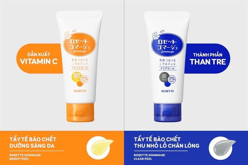 Gel Tẩy Tế Bào Chết, Tẩy Da Chết Rosette Gommage Peeling Gel 120g