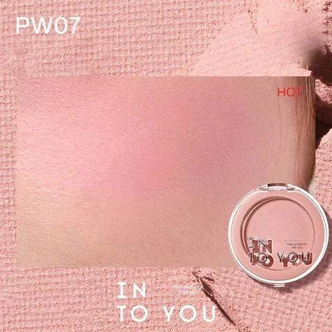 Phấn Má Hồng Into You Fluffy Pillow Single Blusher #PW01