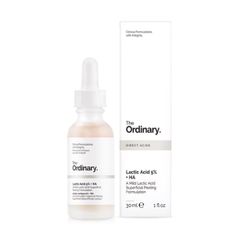 Tinh chất tẩy tế bào chết & cấp nước The Ordinary Lactic Acid + HA