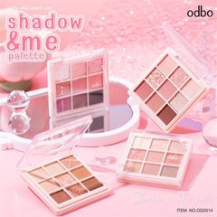 bảng phấn mắt 9ô Odbo shadow & me pallet #01
