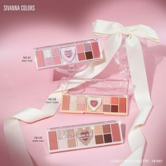 Bảng Phấn mắt Sivanna Lovely Multi #02 -peach coral