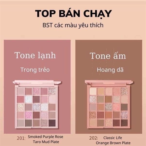 Bảng Phấn Mắt 25 Ô Gogo Tales Back To Reality #202-