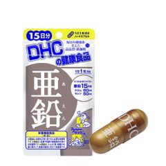 Viên uống DHC Zinc bổ sung kẽm cho cơ thể, hỗ trợ duy trì sức khỏe (30 viên)