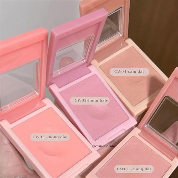 Má hồng kem Into You color card single blush #cw03 hồng baby