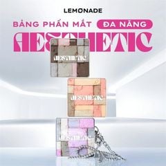 Bảng Phấn Mắt Lemonade Aesthetic Multi-Task Palette #02 warm peach