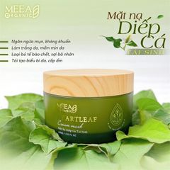 MASK DIẾP CÁ TÁI SINH MEEA ORGANIC HEARTLEAF 120G