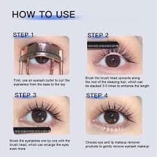Mascara đầu chuốt kim loại JUDY DOLL Slim Iron uốn cong mi, chống nhòe #02 nâu