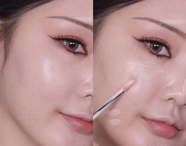 Kem che khuyết điểm NARS radiant creamy concealer #vanilla light 2 mini fullbox