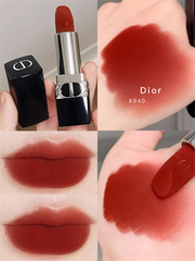Son thỏi lì Dior Rouge 840 Matte - Rayonnante màu cam gạch