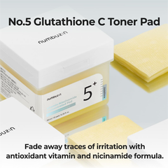 Toner Pad Numbuzin Vitamin Niacinamide Concentrated Pad Số 5