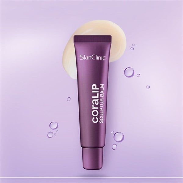 Kem dưỡng môi ẩm mượt, căng mọng SkinClinic Coralip Sculptur Balm 15ml