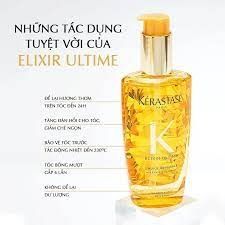 tinh dầu dưỡng tóc phục hồi Kérastase K elixir ultime Serum 50ml