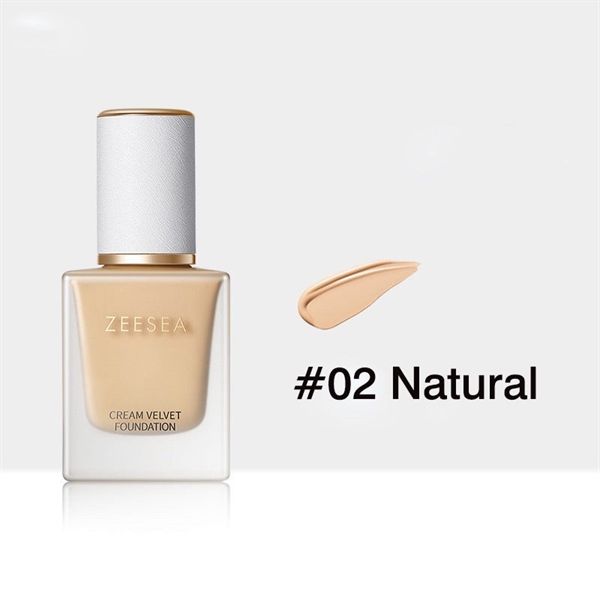 Kem Nền ZEESEA Velvet Mist Foundation 20g (mẫu mới) Dành cho da dầu #02