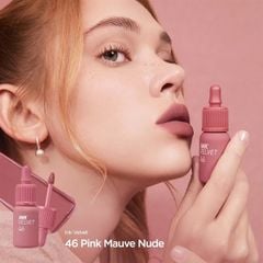 Son kem lì Peripera Ink Velvet #46-pink mauve nude