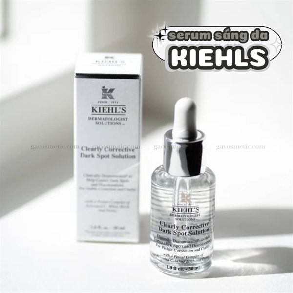 Serum sáng da mờ thâm Kiehl's Clearly Corrective Dark Spot Solution 30ml